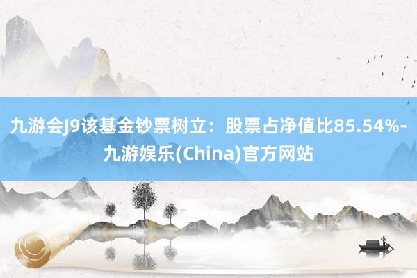九游会J9该基金钞票树立：股票占净值比85.54%-九游娱乐(China)官方网站